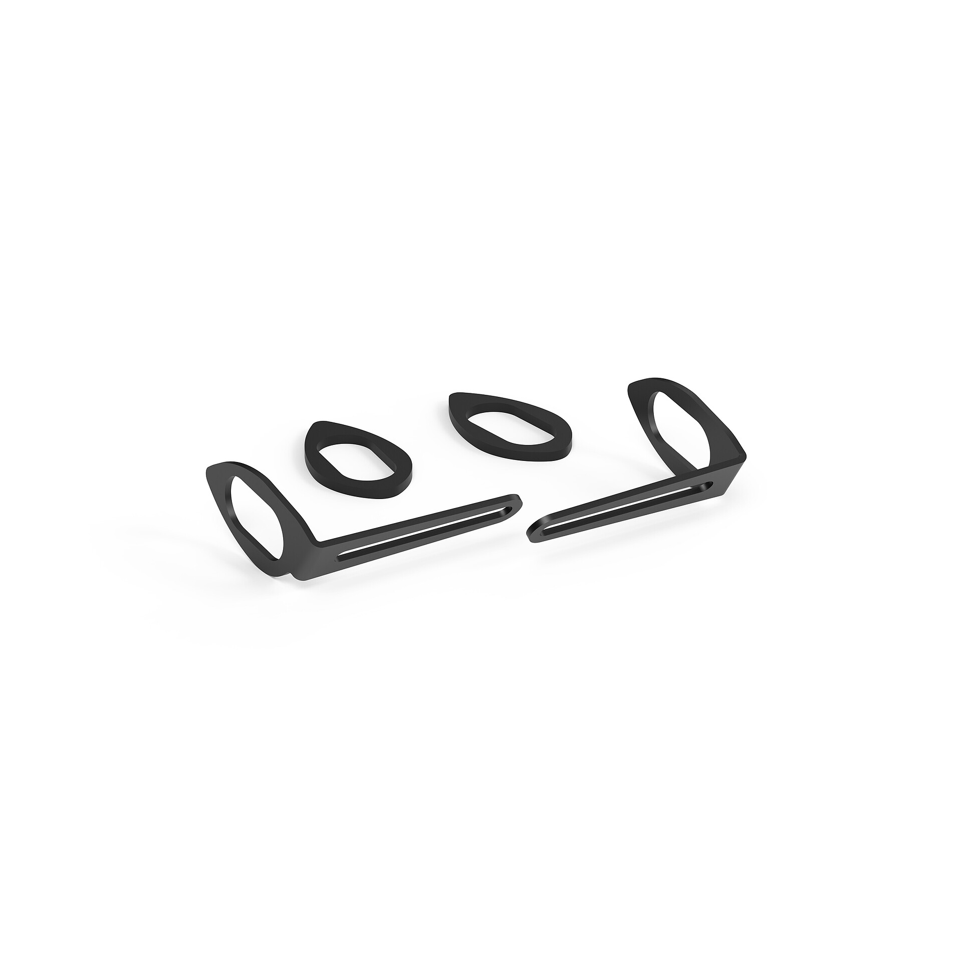 Kit di montaggio indicatori OEM su Porta targa Fox