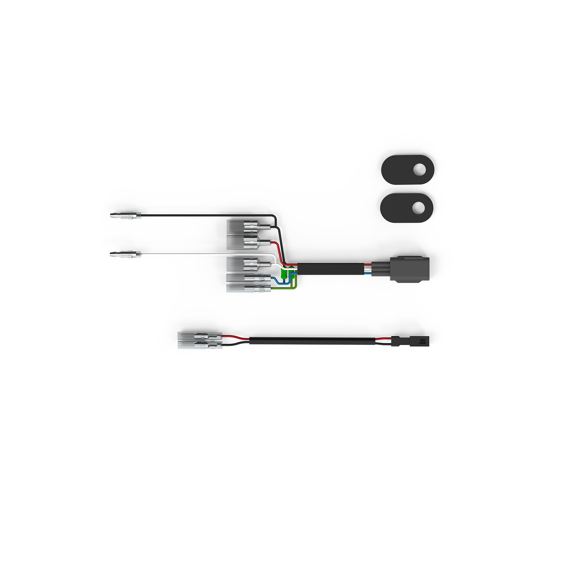 Kit di montaggio indicatori Rizoma su Porta targa OEM